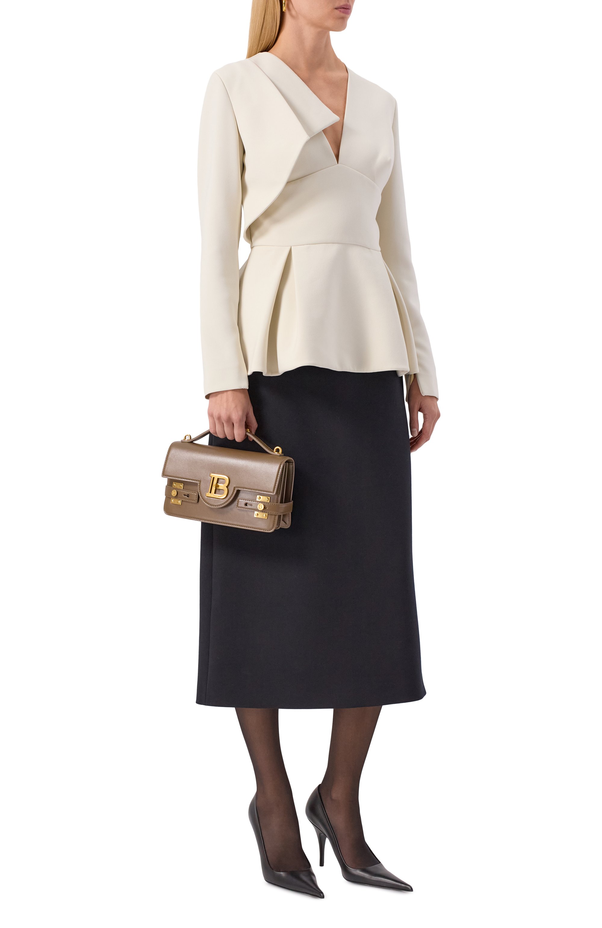 Сумка b-buzz 24 BALMAIN, арт. FN1DA828/LSLX, фото 7