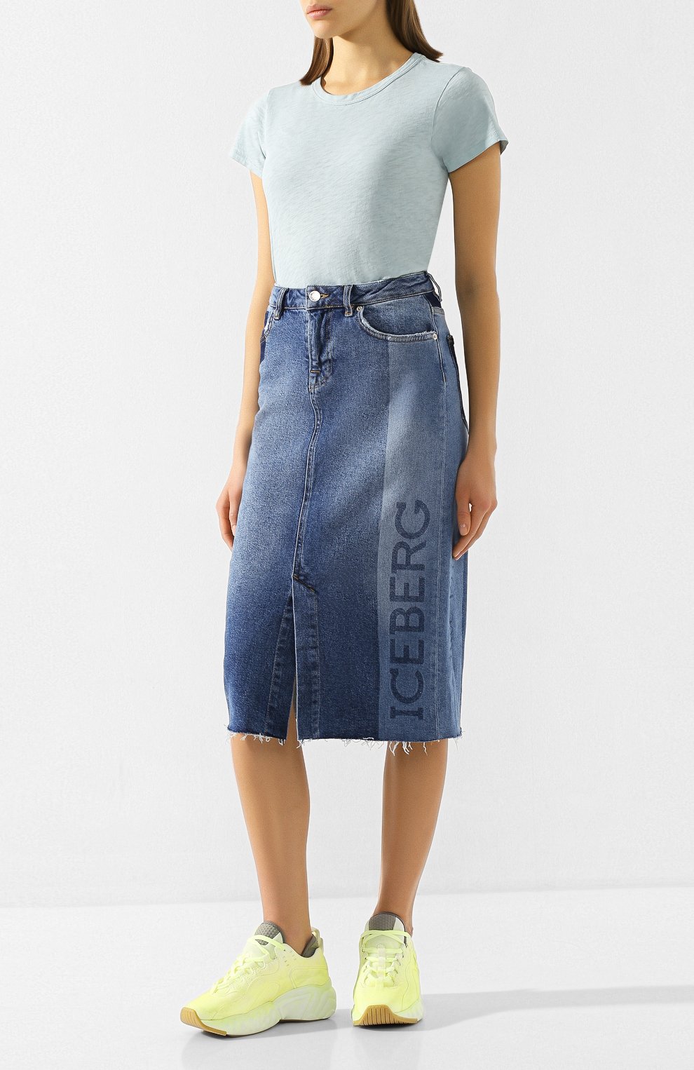 Джинсовая юбка ICEBERG, арт. 20E I2P0/C031/6005, фото 2