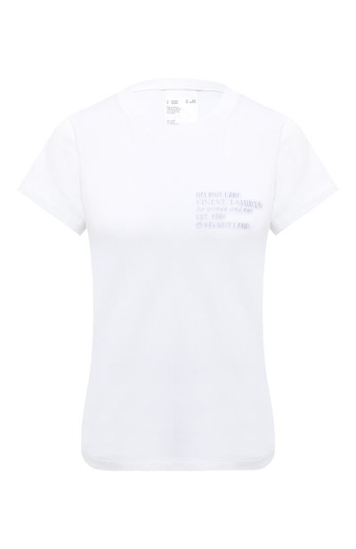Женская хлопковая футболка HELMUT LANG, арт. K06DW504