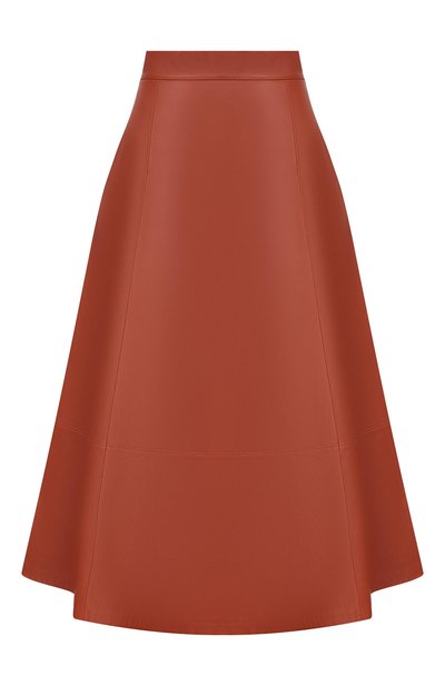 Женская кожаная юбка MVST, арт. M26.2PW.L906/L011 NAPPA