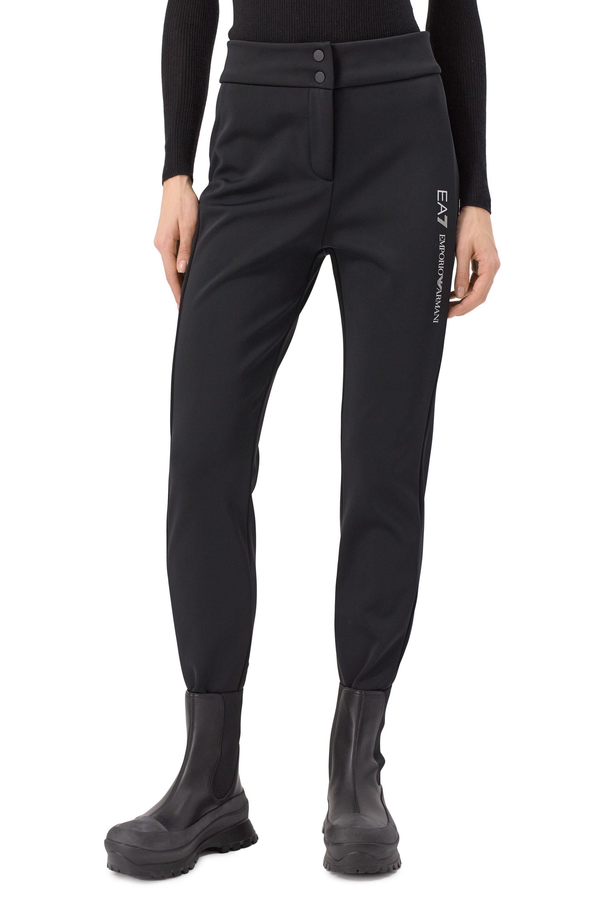 Брюки EA7 черного цвета по цене 32600 руб., арт. 6DTP04/TN8HZ, фото 3 Брюки EA7, арт. 6DTP04/TN8HZ, фото 3
