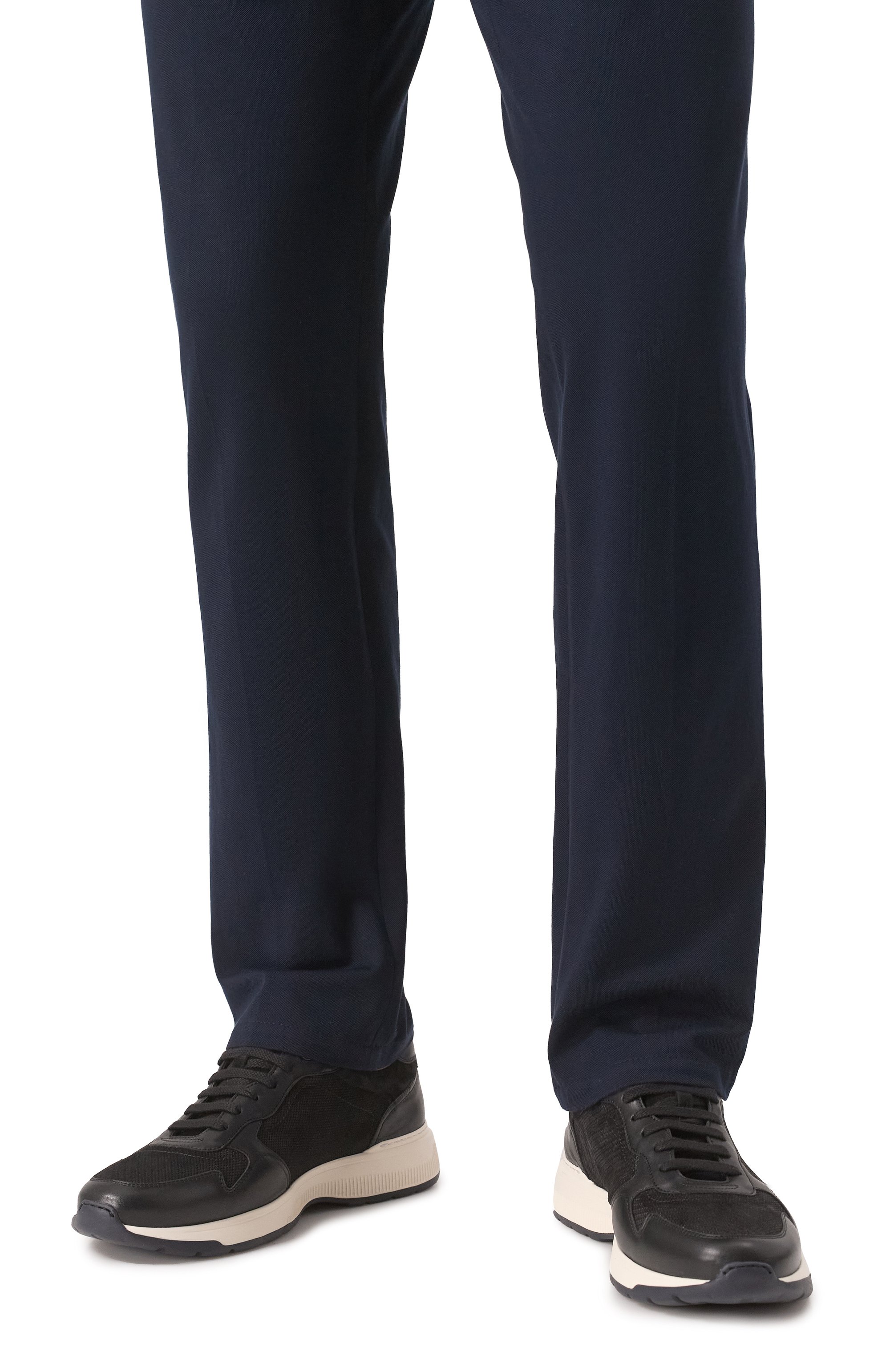 Кожаные кроссовки ZILLI, арт. H0138BM1212VZEV05, фото 3