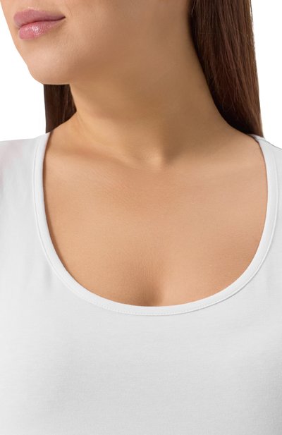 Хлопковый топ PERSONA BY MARINA RINALDI, арт. CARB0NE, фото 5