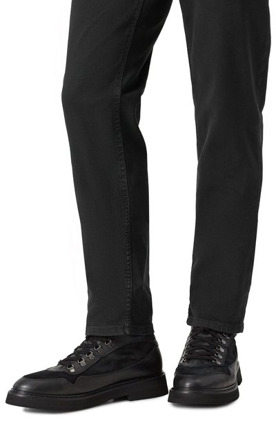 Кожаные хайкеры CAMERLENGO, арт. 16844/MIAMI M0NT0NE, фото 3