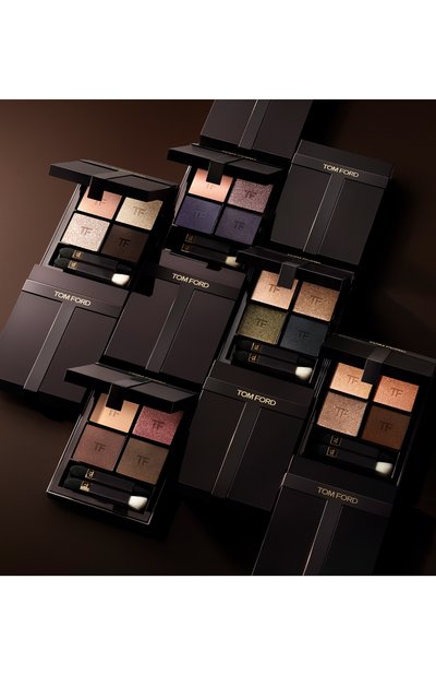 Палетка теней runway eye color quad crème, оттенок 45 ember bronze (8g) TOM FORD, арт. T1QQ-01, фото 4