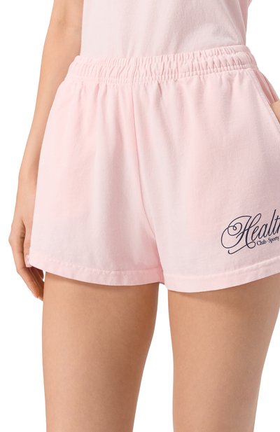 Хлопковые шорты SPORTY AND RICH, арт. SH037620078P140, фото 5