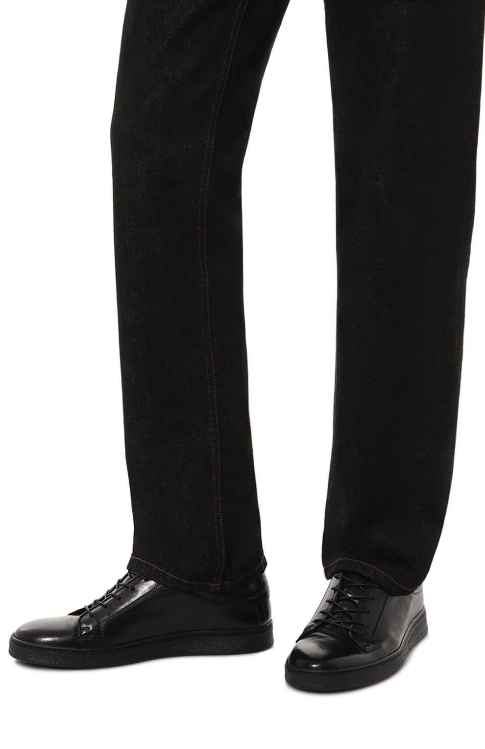 Кожаные кеды PANTANETTI, арт. 17420E, фото 3