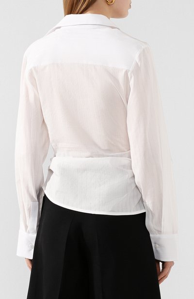 Хлопковая рубашка JACQUEMUS, арт. 201SH09/10110, фото 4