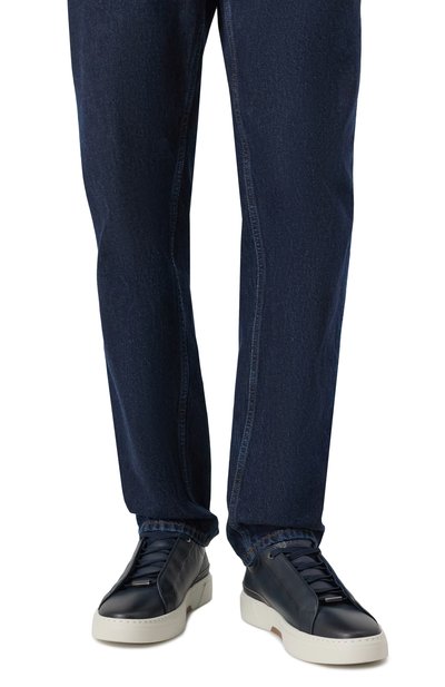 Кожаные кеды gary BOSS, арт. 50546855, фото 3