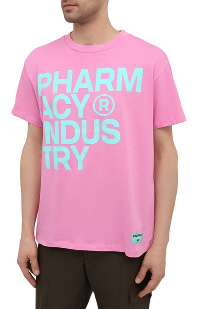 Хлопковая футболка PHARMACY INDUSTRY, арт. PHM227, фото 3