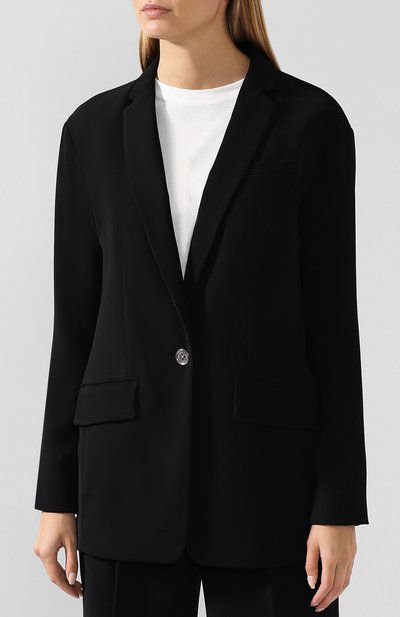 Однотонный жакет прямого кроя MICHAEL MICHAEL KORS, арт. MU81ERA6BZ, фото 3