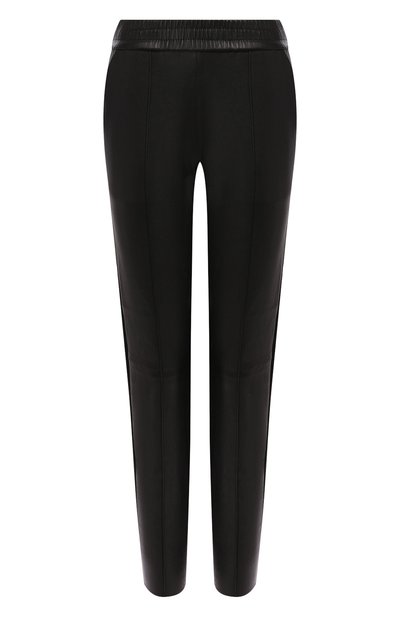 Женские кожаные брюки SPRWMN, арт. J0G-011-L/SLIM J0GGER SATEEN TUX