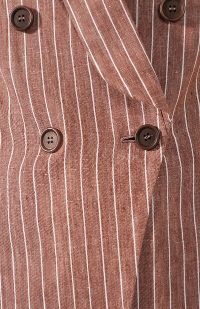 Льняной жакет BRUNELLO CUCINELLI, арт. MF5868945, фото 5