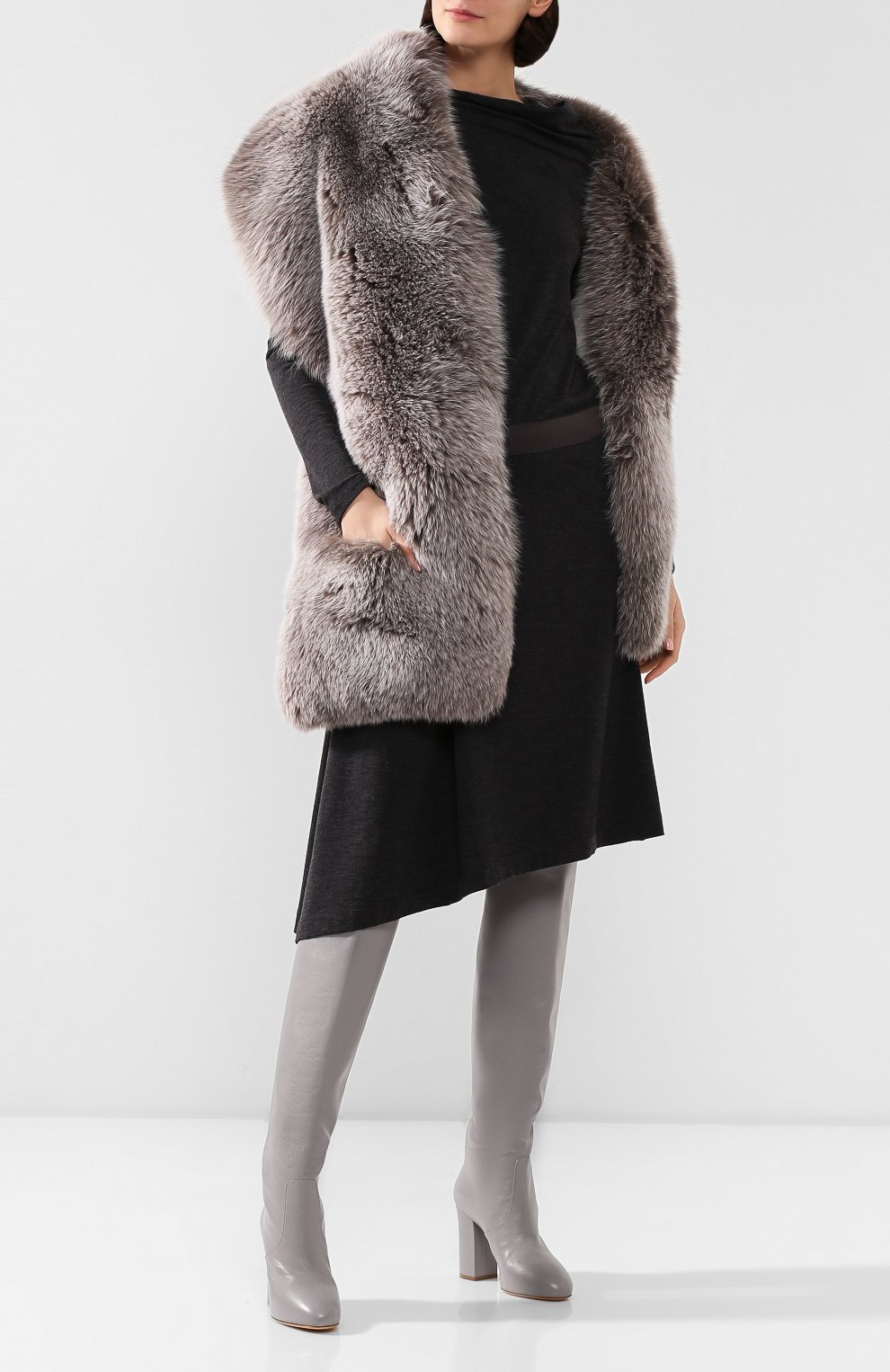 Шарф bolshoi из меха песца LORO PIANA, арт. FAI8738, фото 2