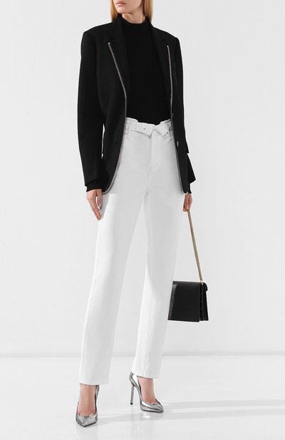 Джинсы ALEXANDER WANG белого цвета по цене 43400 руб., арт. 4DC2194539, фото 2 Джинсы ALEXANDER WANG, арт. 4DC2194539, фото 2