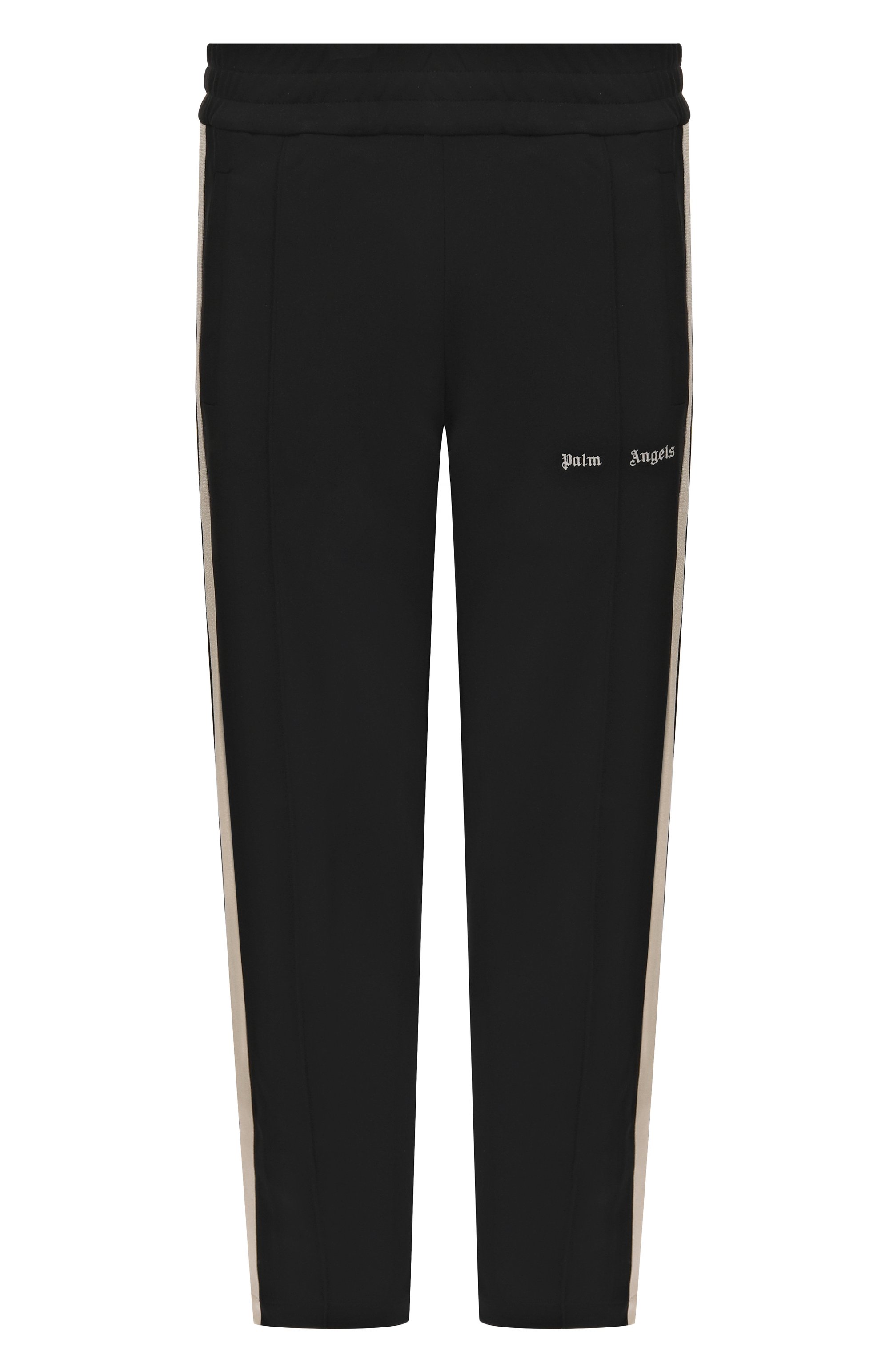 Брюки PALM ANGELS черного цвета по цене 56500 руб., арт. PMCJ020C99FAB002, фото 1 Брюки PALM ANGELS, арт. PMCJ020C99FAB002, фото 1