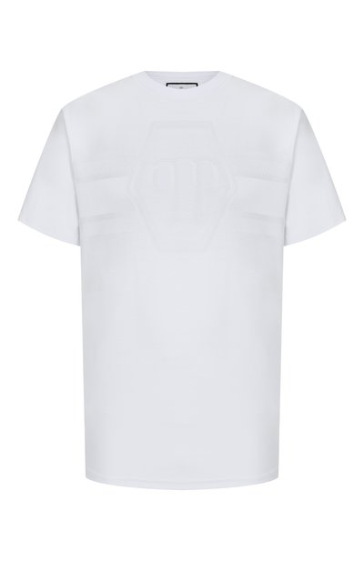 Мужская хлопковая футболка PHILIPP PLEIN, арт. SAFC MTK8885 PJY002N
