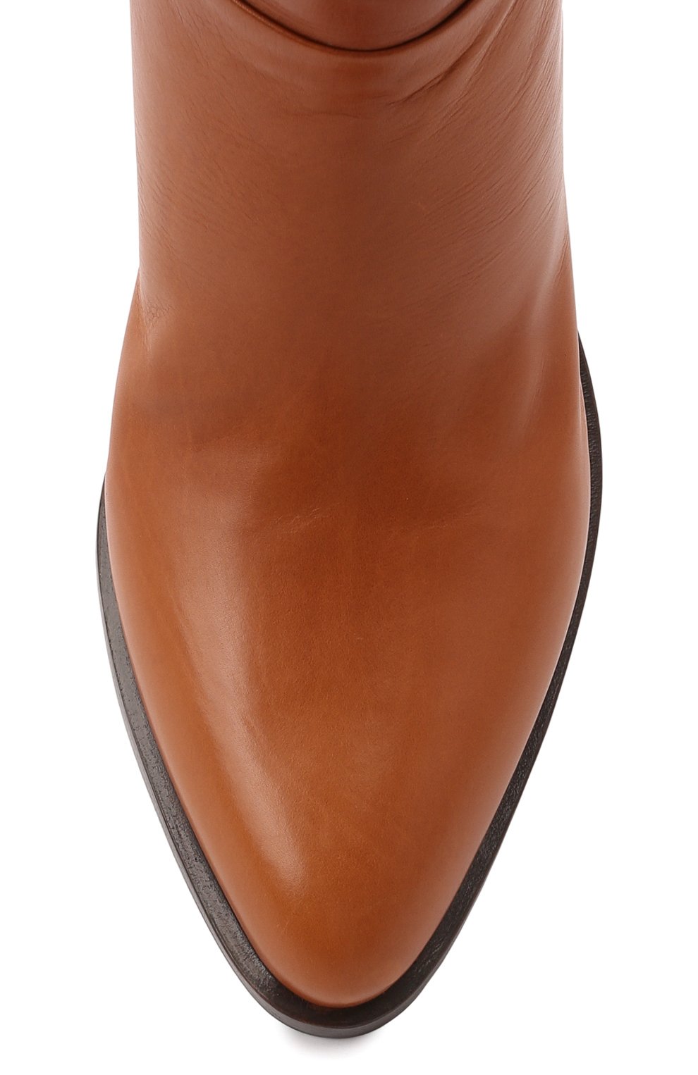 Кожаные сапоги PRADA, арт. 1W272M-3LBM-F0046-045, фото 4