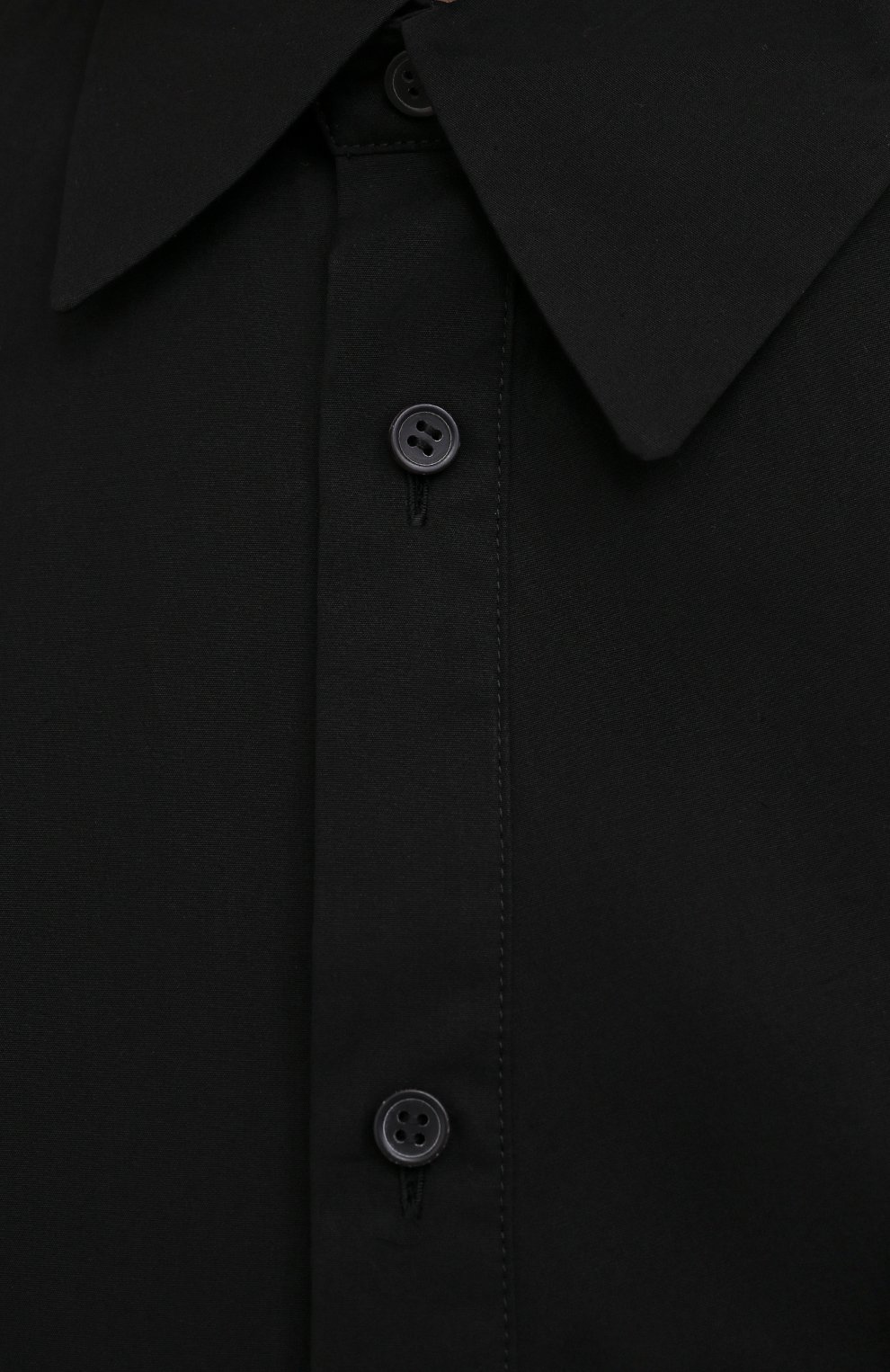 Хлопковая рубашка YOHJI YAMAMOTO, арт. FM-B51-001, фото 5
