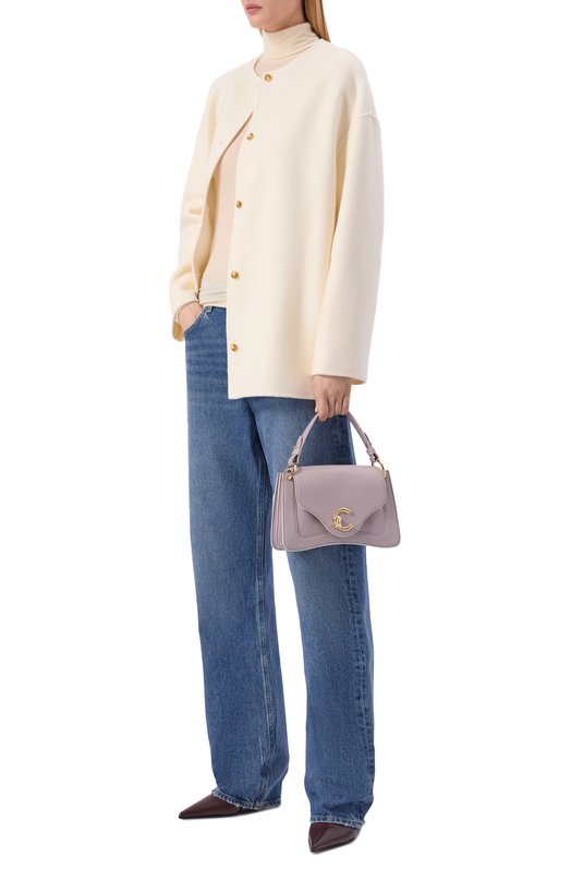 Сумка C-Me small Coccinelle E1 SSL 18 02 01 Сиреневый  E1 SSL 18 02 01 Фото 7