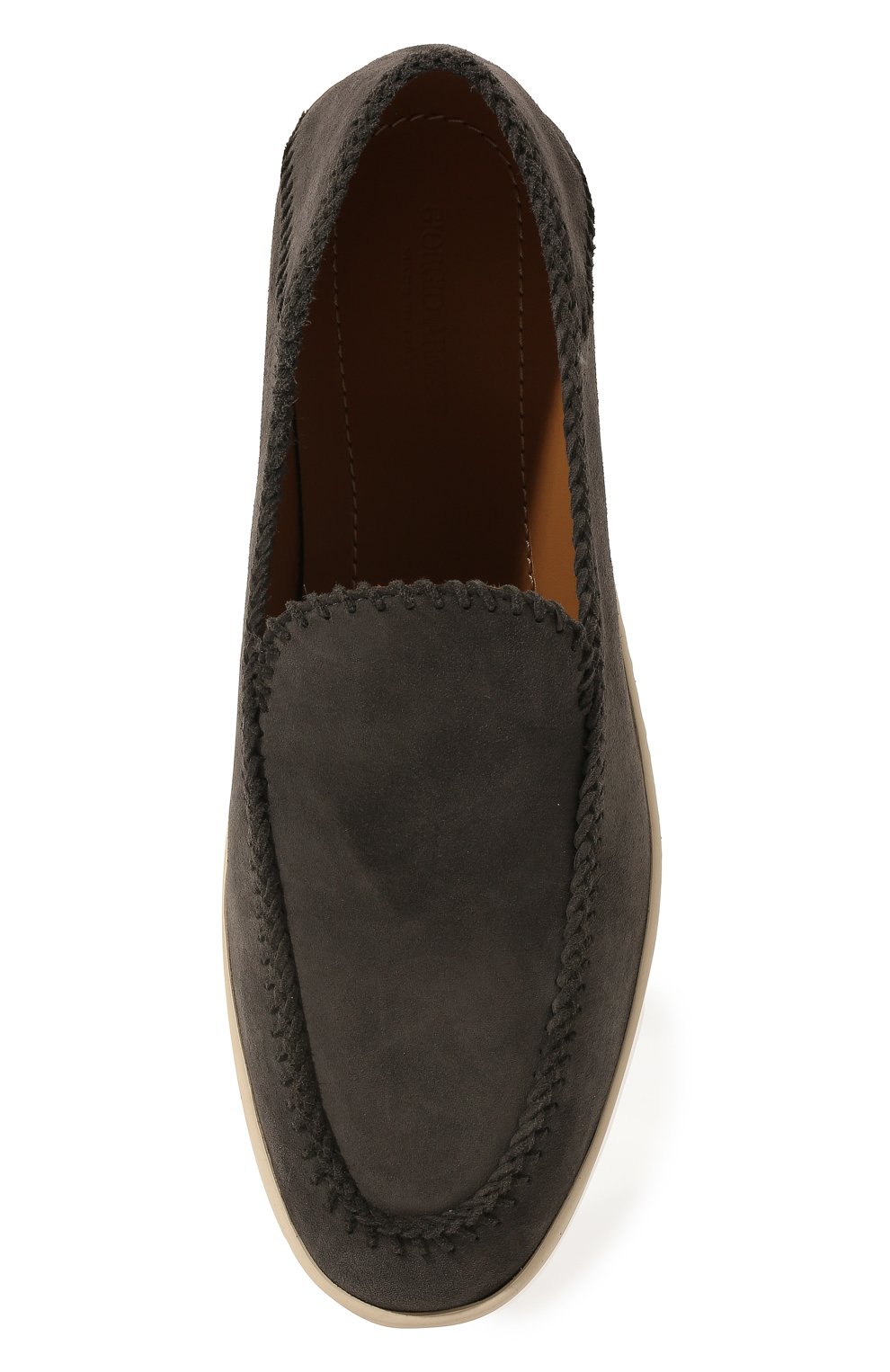 Замшевые лоферы GIORGIO ARMANI, арт. X2X141/XM968, фото 6