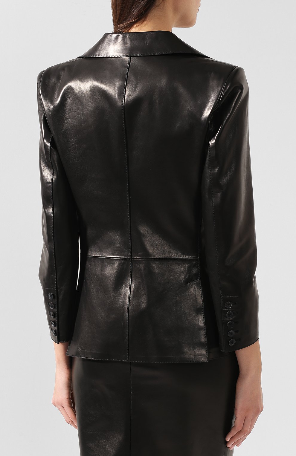 Кожаный жакет TOM FORD, арт. GIL388-LEX083, фото 4