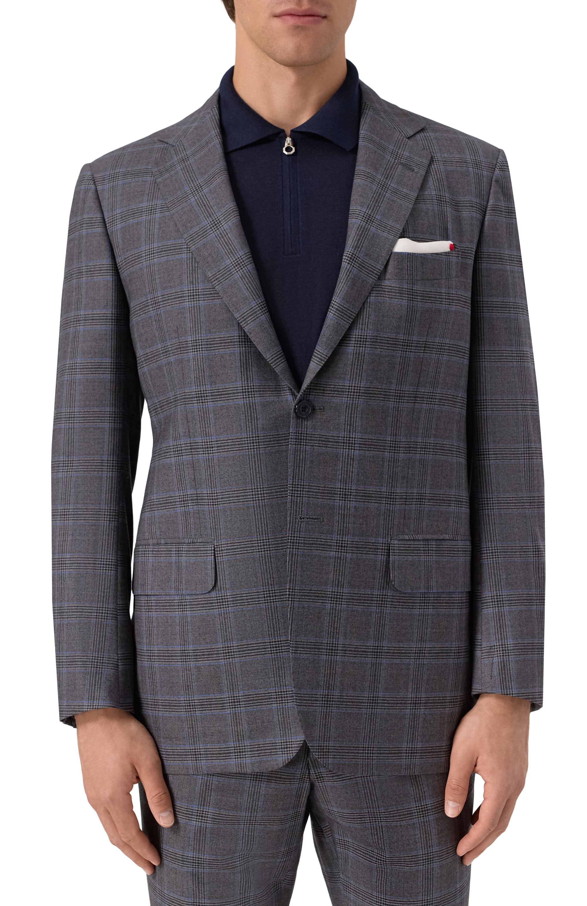 Шерстяной костюм KITON, арт. UA81K01X32, фото 4