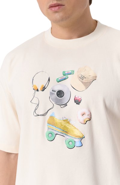 Хлопковая футболка DROLE DE MONSIEUR, арт. E-TS217-C0002-CM, фото 5