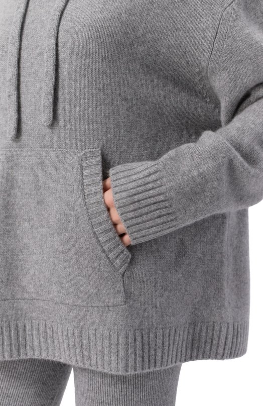 Кашемировое худи Addicted AD2527 Серый  AD2527 Фото 5