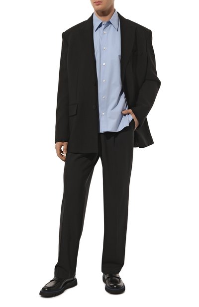 Хлопковая рубашка VALENTINO, арт. 1V3ABJ91/7BK, фото 2