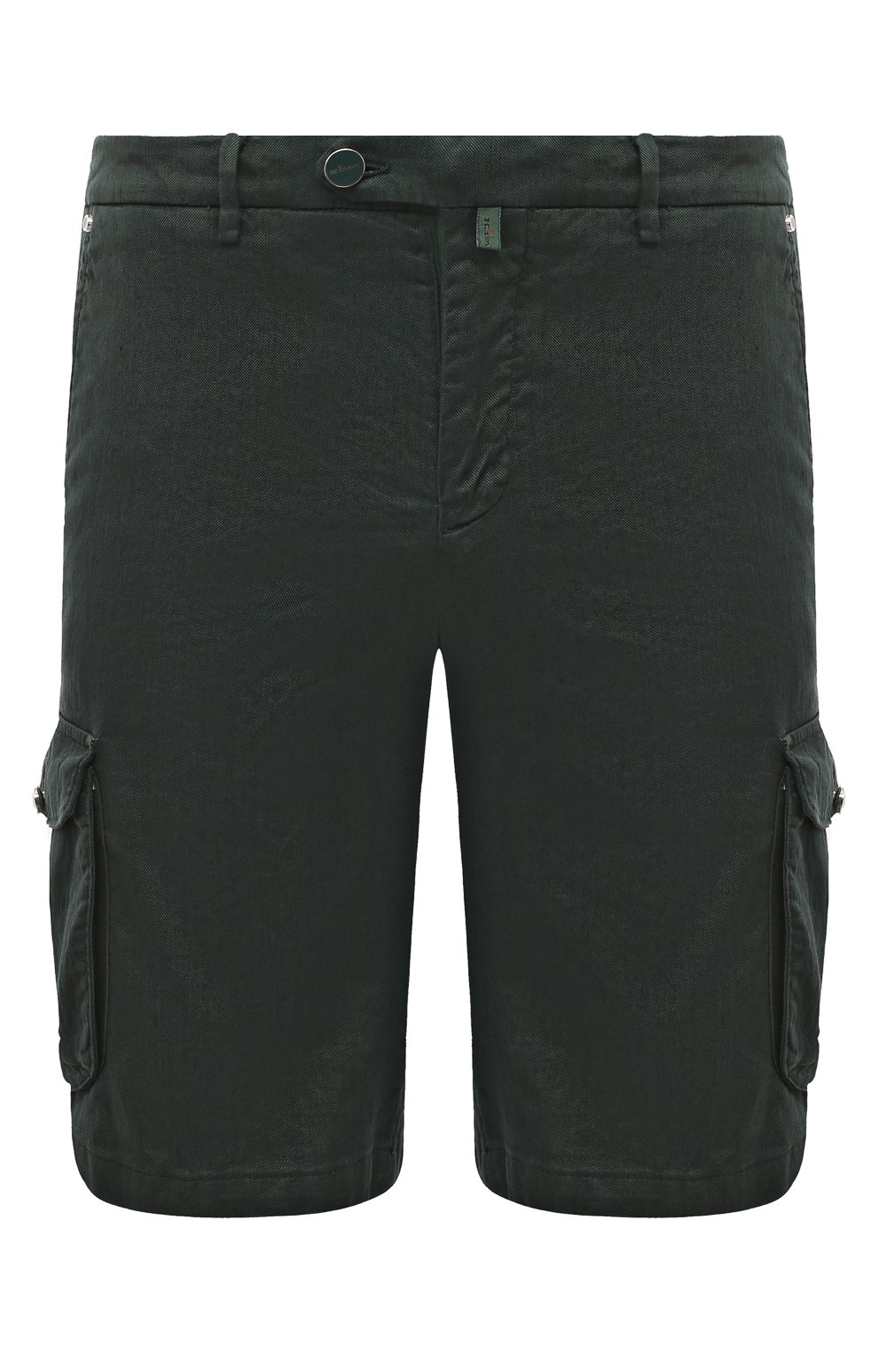 Шорты изо льна и хлопка KITON, арт. UFPPBK0604D, фото 1
