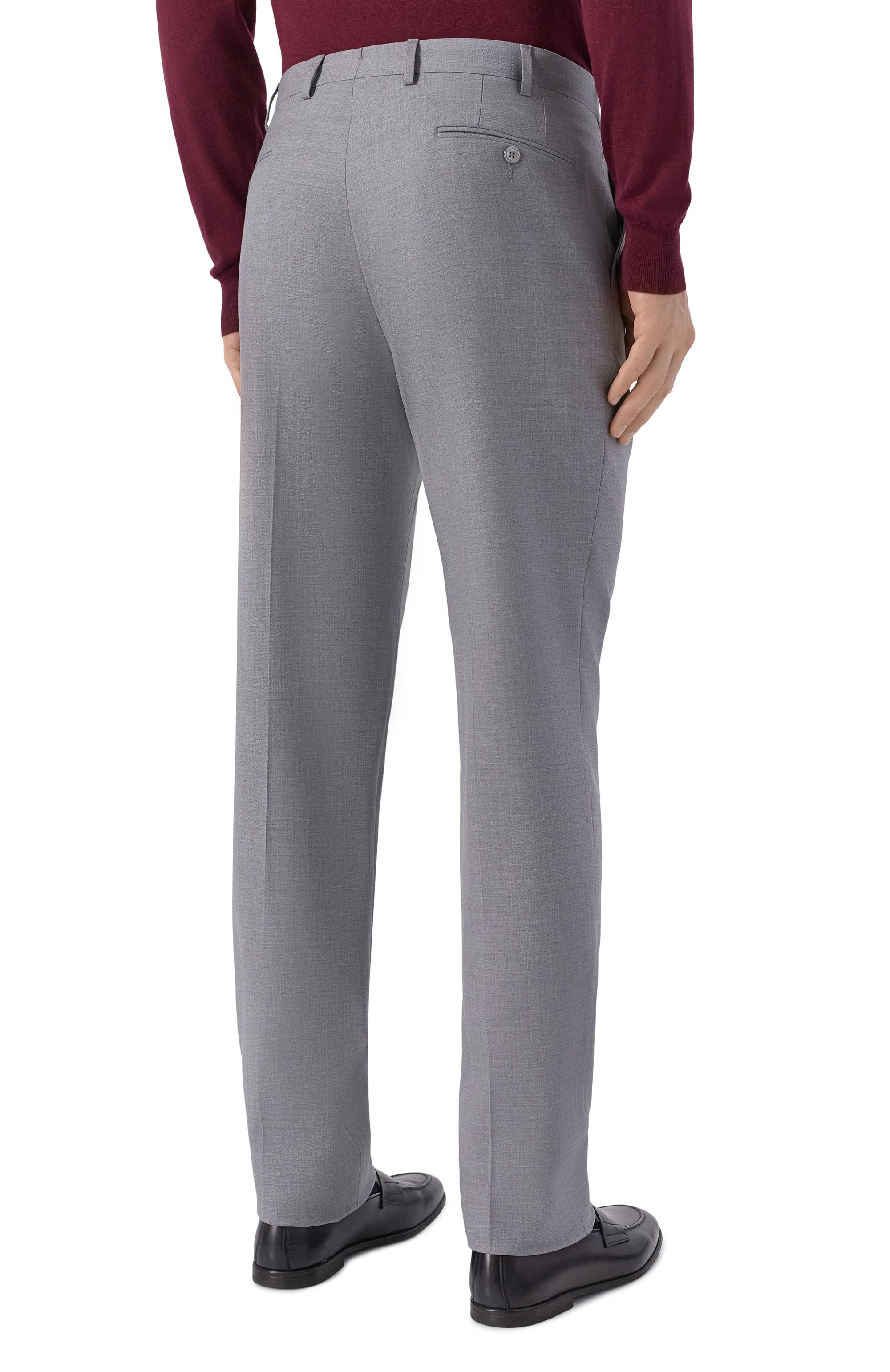 Шерстяные брюки MARCO PESCAROLO, арт. CLASSIC90/5214S, фото 4