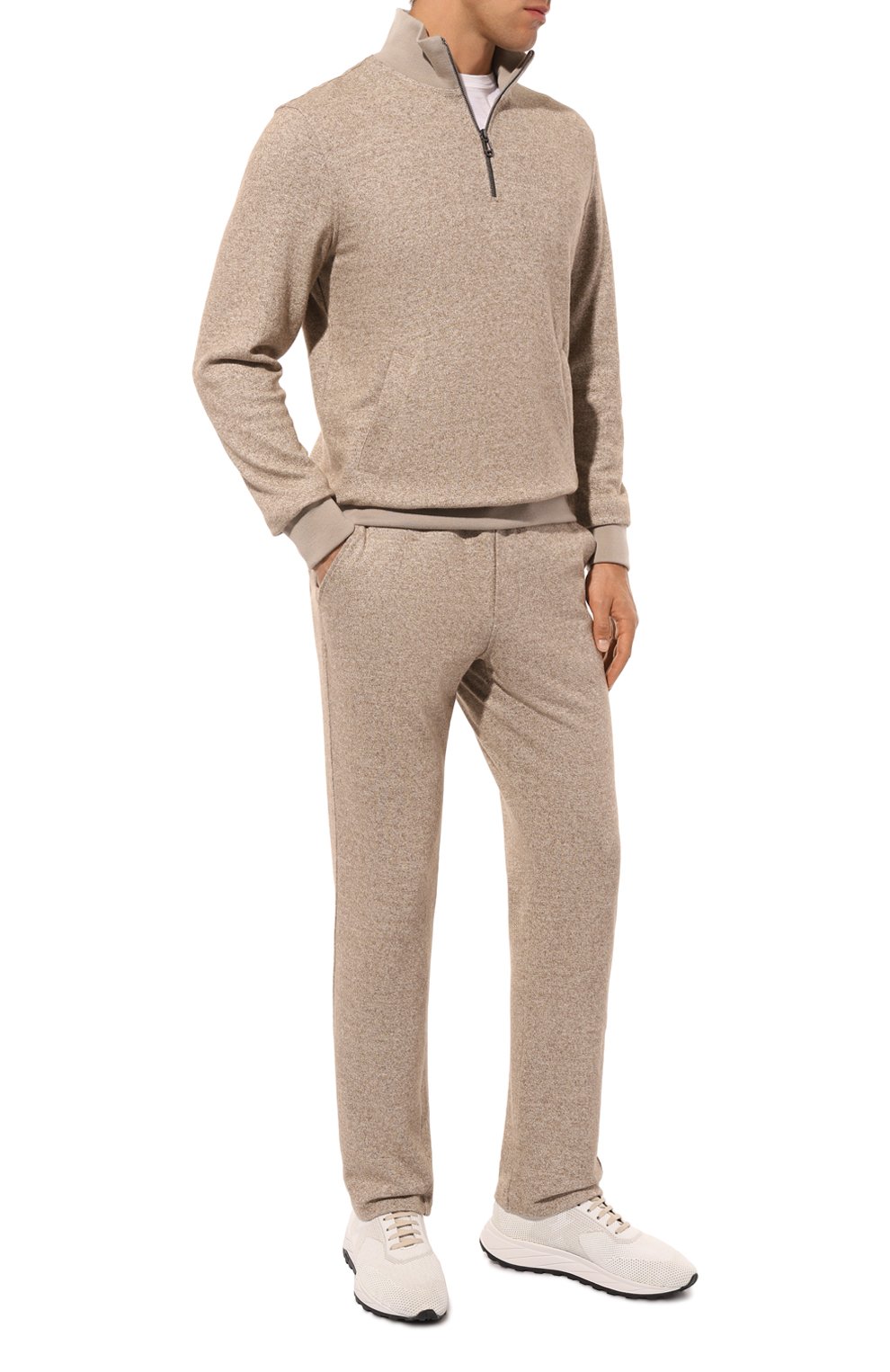 Текстильные кроссовки KITON, арт. USSA200N0110014, фото 2