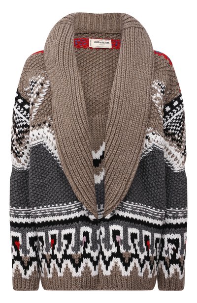 Женский шерстяной кардиган ZADIG AND VOLTAIRE, арт. WKMG2403F