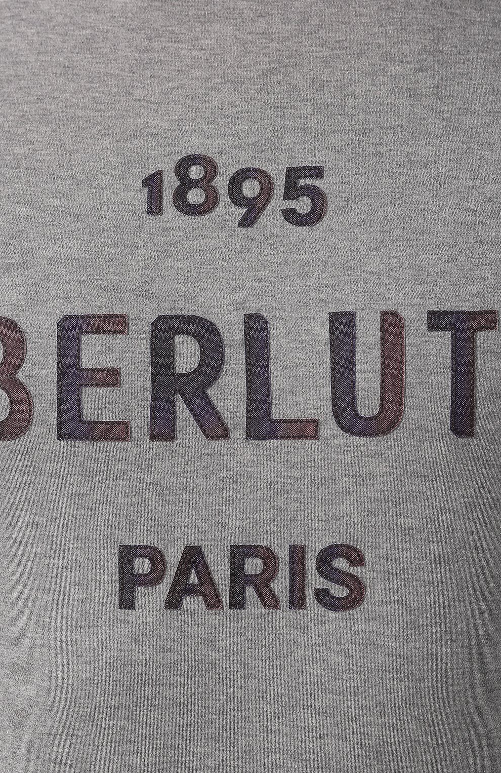 Хлопковая футболка BERLUTI, арт. R17JRS41-001, фото 5