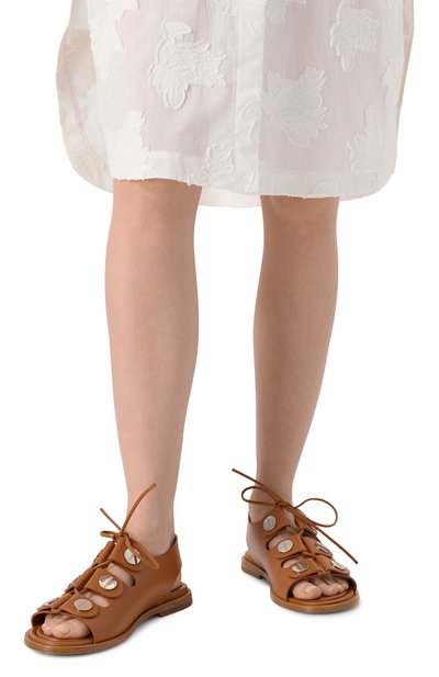 Кожаные сандалии MATTIA CAPEZZANI, арт. W453/VITELL0, фото 3