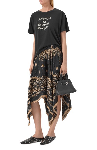 Футболка из хлопка и кашемира R13, арт. R13WK001-K146A, фото 2