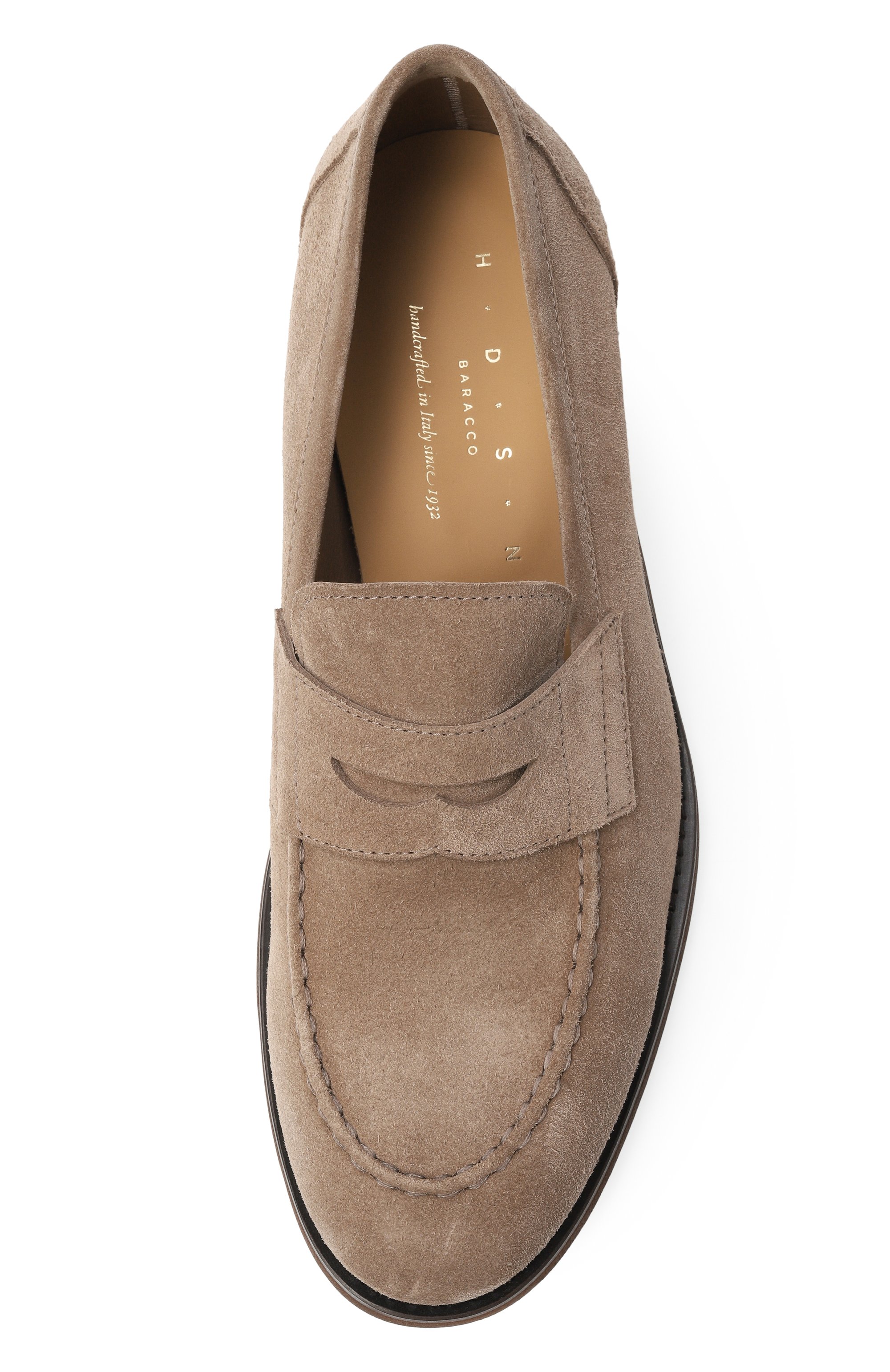 Замшевые пенни-лоферы H`D`S`N BARACCO, арт. 76402.K.2*/VIT. R0VESCIAT0, фото 5