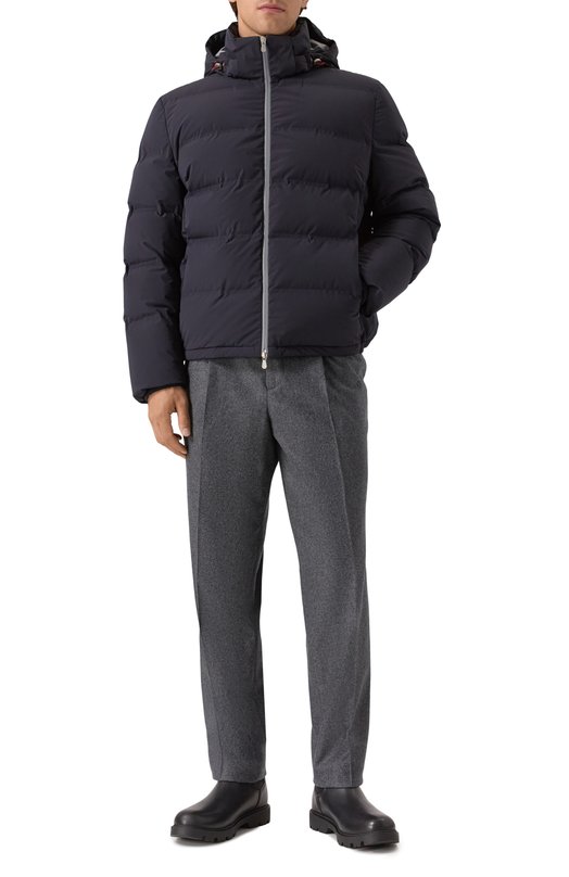 Пуховик Brunello Cucinelli MM4911836 Синий  MM4911836 Фото 2