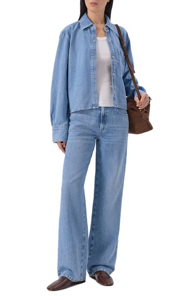 Джинсовая рубашка ivy 7 FOR ALL MANKIND, арт. 7U7J0U03-IRI, фото 2