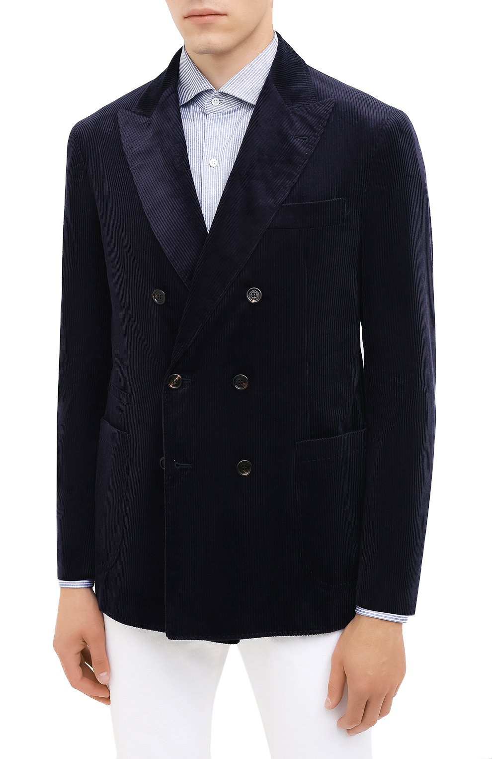 Вельветовый пиджак BRUNELLO CUCINELLI, арт. ML4637BBD, фото 3