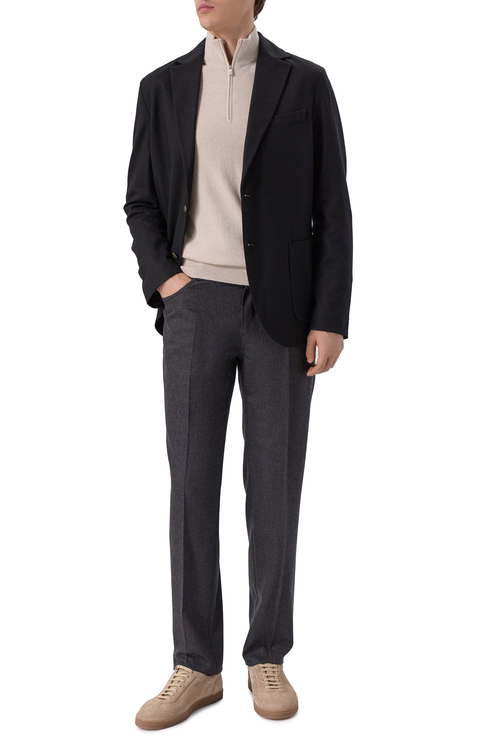 Пиджак из шерсти и кашемира CIRCOLO 1901 черного цвета по цене 77200 руб., арт. CN5059, фото 2 Пиджак из шерсти и кашемира CIRCOLO 1901, арт. CN5059, фото 2