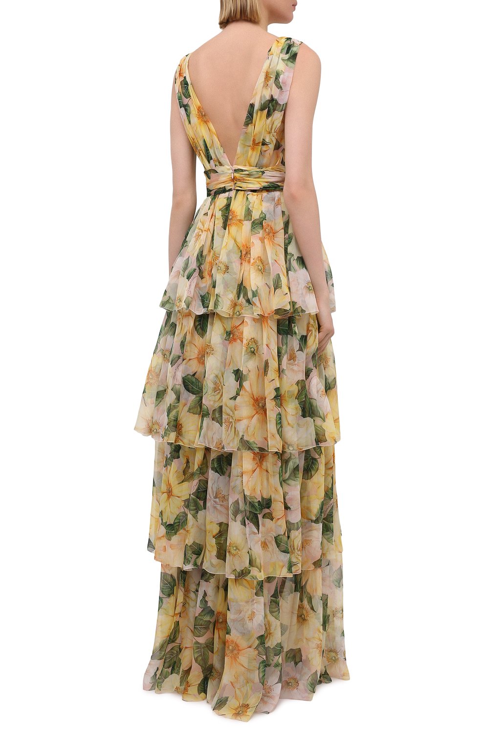 Шелковое платье DOLCE & GABBANA, арт. F6I7IT/IS1E5, фото 4