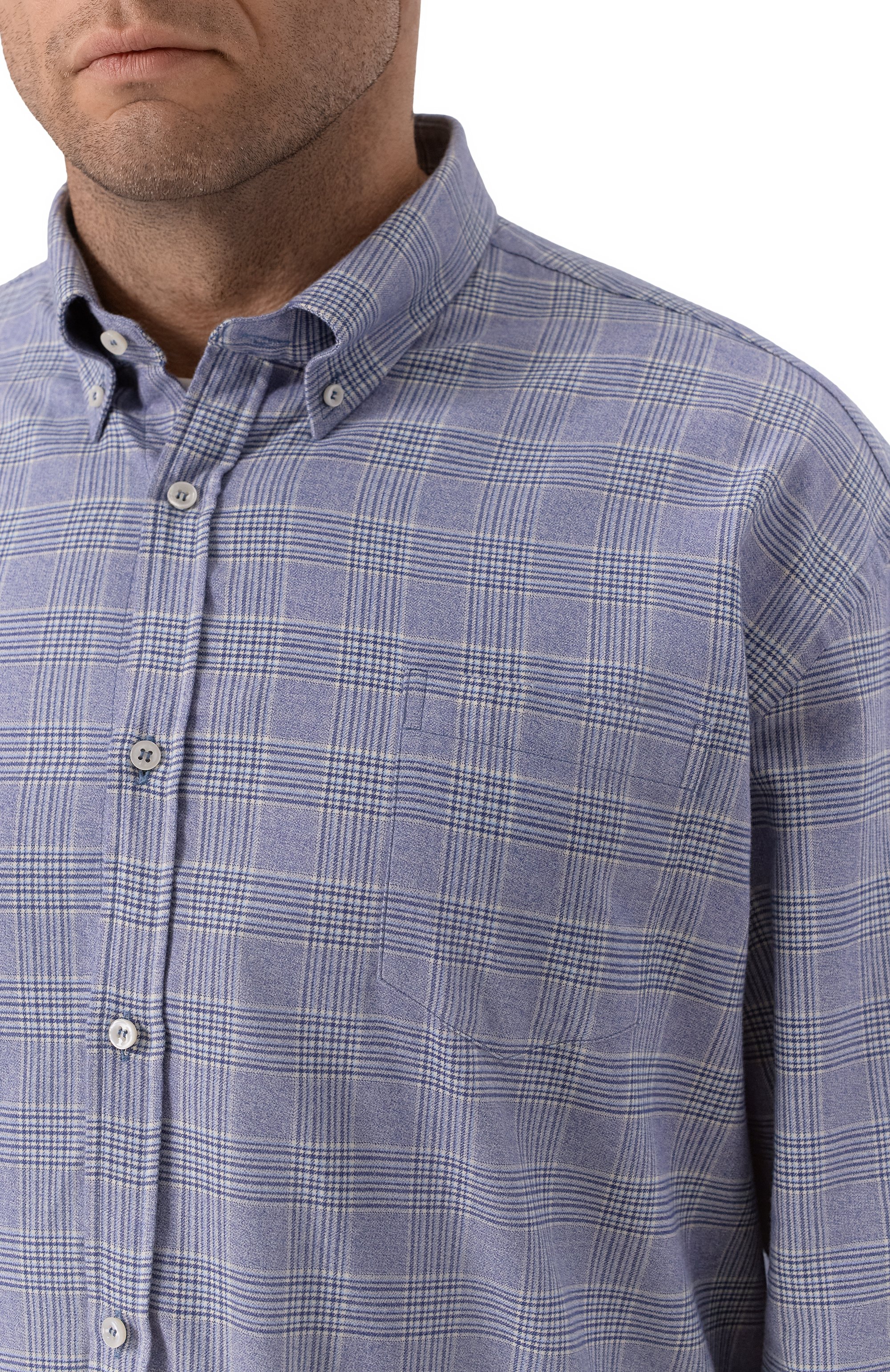 Хлопковая рубашка PAUL&SHARK, арт. 15313034R/48, фото 5