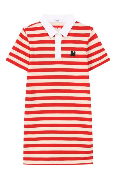 Хлопковое платье MSGM KIDS, арт. S6MSJGDR168