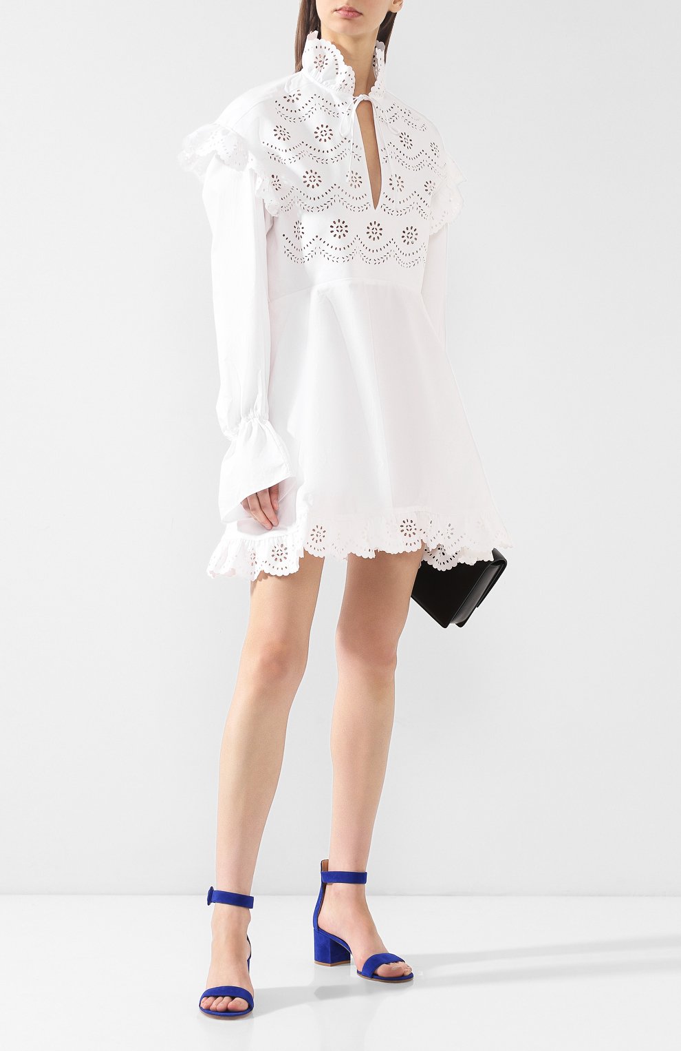 Замшевые босоножки versilia 60 GIANVITO ROSSI, арт. G60357.60RIC.CAMAZUE, фото 2