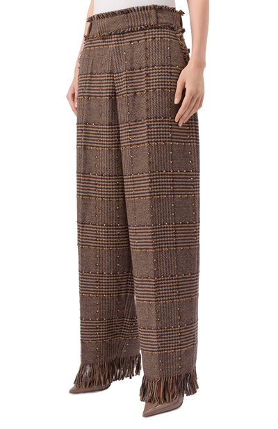 Брюки с отделкой стразами GIUSEPPE DI MORABITO, арт. 05FWPA112C 05307, фото 3