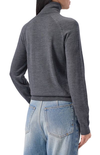 Шерстяная водолазка BOSS, арт. 50548298, фото 4