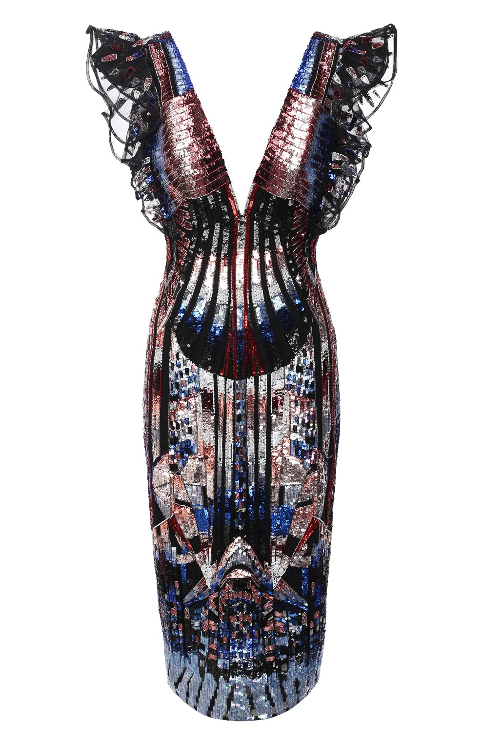 Платье с  пайетками ZUHAIR MURAD, арт. DRP20022/EML0001, фото 1