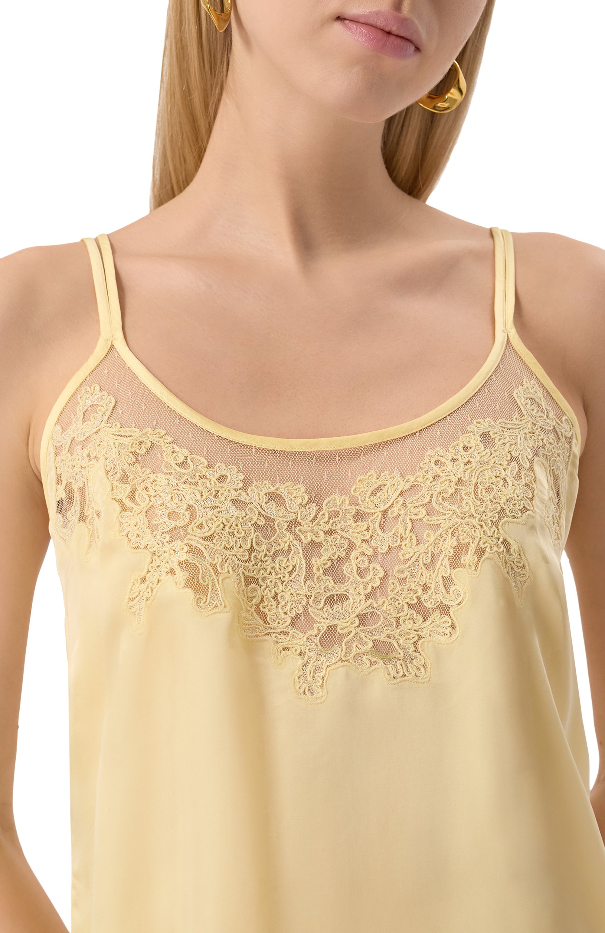 Атласный топ TWINSET, арт. 251TP2371, фото 5